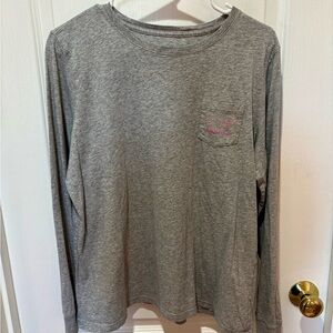 Vineyard Vines Long Sleeve Pocket Tee